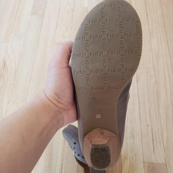 Fidji Mary Jane heels size eu 39 us 8.5 - Picture 2 of 7